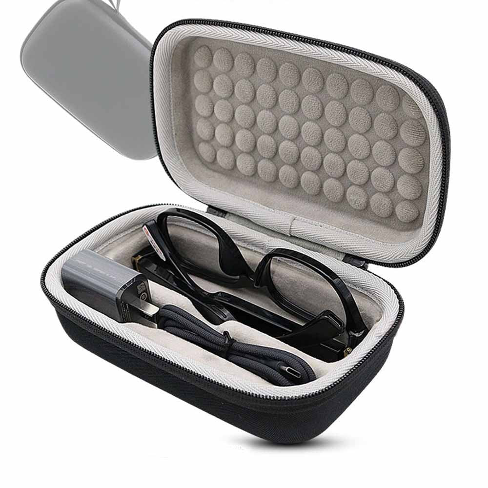 Smart Glasses Protective Case, Hard Shell Travel Bag for AR & AI Glasses