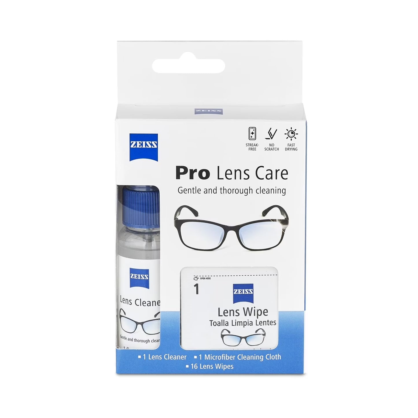 Smart Glasses Lens Cleaner Kit – Anti-Smudge Spray & Cleaning Wipes