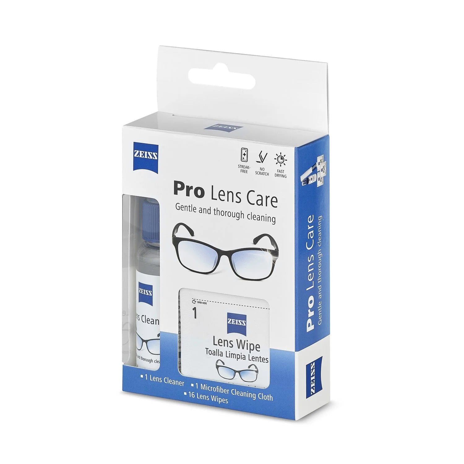 Smart Glasses Lens Cleaner Kit – Anti-Smudge Spray & Cleaning Wipes