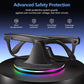 Smart Glasses Charging Dock, RGB LED Travel Station with Cable, Fast & Secure Charging Base